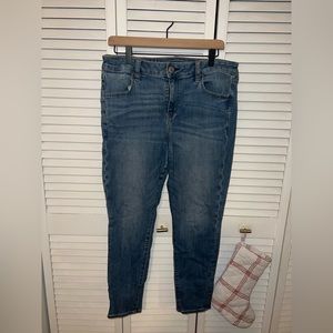 American eagle mid waist jeans